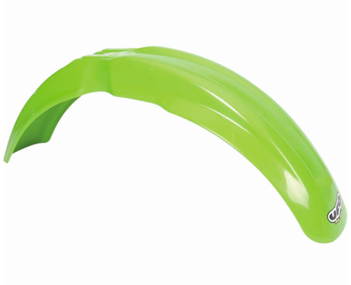 UFO KX Green Plastic Front Fender for '87-92 KX125/KX250/KX500 (KA02700#026)
