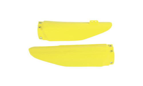 UFO RM Yellow Plastic Front Fork Tube Protectors (SU04913#102)