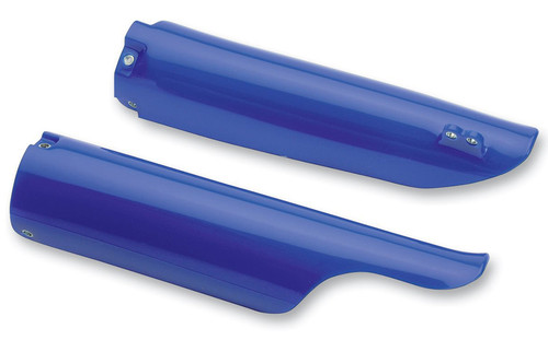UFO Blue Plastic Front Fork Tube Protectors (YA03872#089)