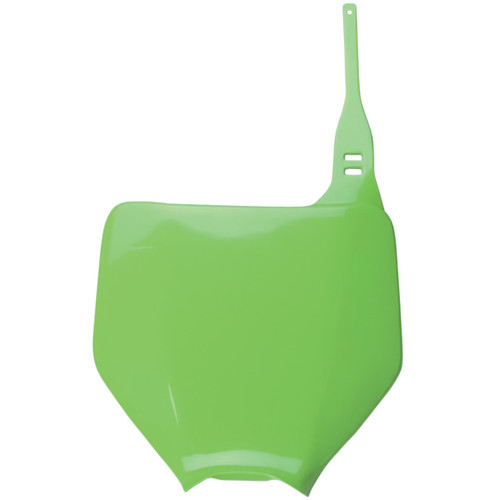 UFO KX Green Plastic Front Number Plate (KA03740-026)