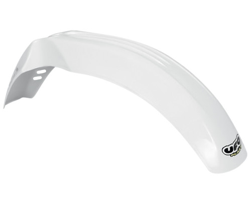 UFO White Plastic Front Fender (PA01014-041)