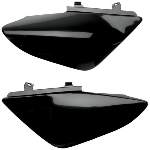 UFO Black Plastic Rear Side Panels (HO03644-001)