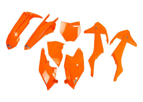 UFO Complete Fluorescent Orange Plastic Body Kit (KTKIT519@FFLU)