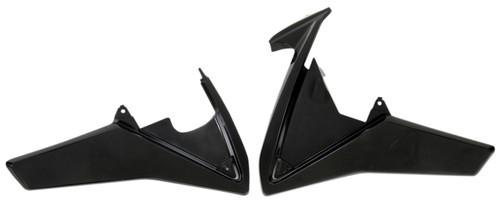 UFO Black Plastic Radiator Shrouds/Covers (HU03341#001)