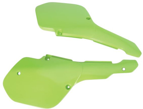 UFO KX Green Plastic Rear Side Panels (KA02704#026)