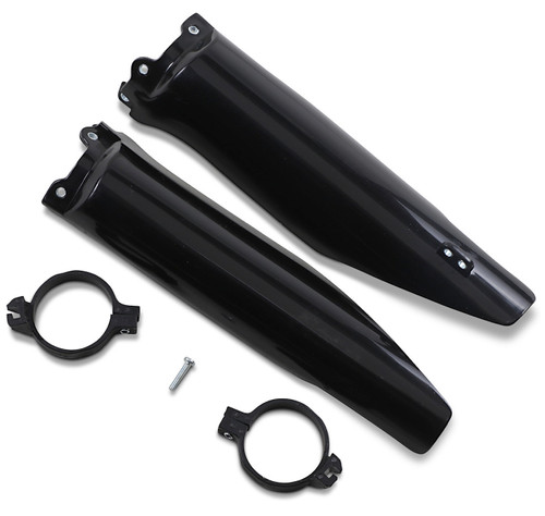 UFO Plastic Black Fork Tube Protectors (KA03760#001)