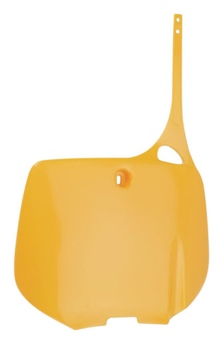 UFO Orange Plastic Front Number Plate (KT03024#126)