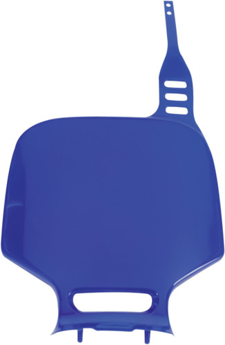 UFO Reflex Blue Plastic Front Number Plate (YA02874#089)