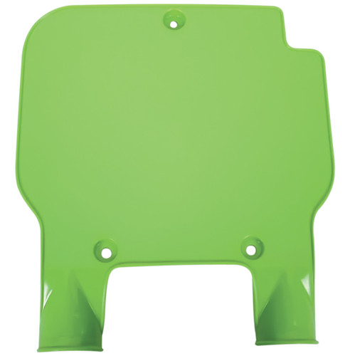 UFO KX Green Plastic Front Number Plate '89-95 KX125/KX250/KX500 (KA02720#026)