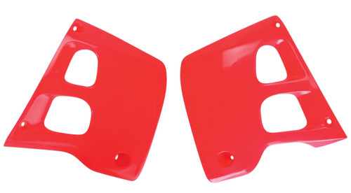 UFO Red Plastic Radiator Shrouds/Covers (HO02625#067)