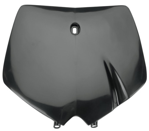 UFO Black Plastic Front Number Plate (KT03063#001)