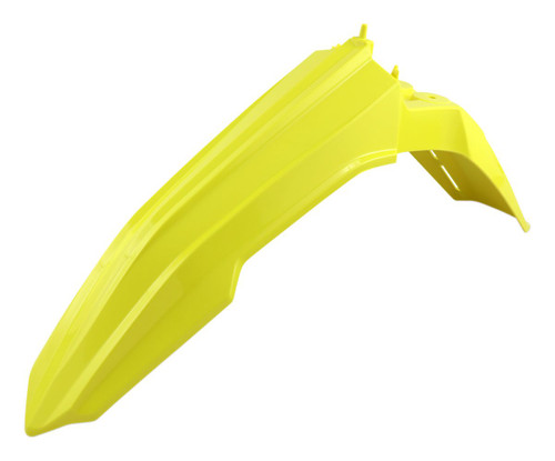 UFO Yellow Front Fender '19-21 Suzuki RM-Z 250/'18-21 RM-Z 450 (SU04939#102)