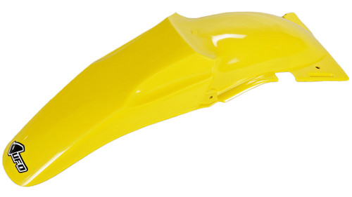 UFO Rear Fender | Yellow Plastic | '96-00 Suzuki RM125/RM250 (SU02957#101)