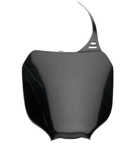 UFO Black Plastic Front Number Plate (YA03823#001)