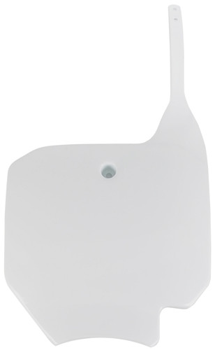 UFO White Plastic Front Number Plate (HO03624#041)