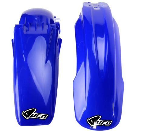 UFO Blue Plastic Front & Rear Fender Kit (YAFK300@999)