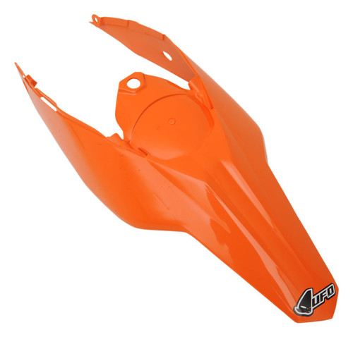 UFO KTM Orange MX Rear Fender with Side Panels (KT03094#127)