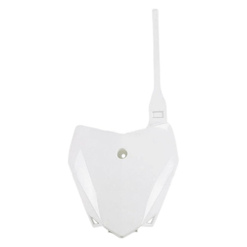 UFO White Plastic Front Number Plate (KA04718-047)