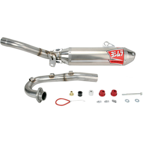 Yoshimura RS-2 ATV/UTV Exhaust System SS/Aluminum/Aluminum Signature (2376513)