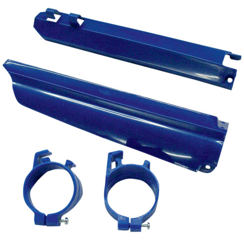UFO Front Fork Slider Protectors - Blue Plastic (YA03803#089)