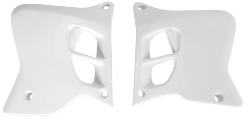 UFO White Plastic Radiator Shrouds/Covers (YA02856#046)