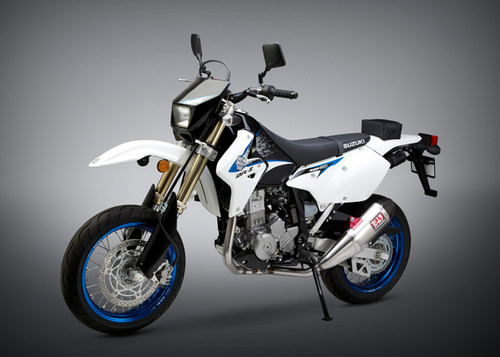 Yoshimura RS-4 Twin Muffler Stainless/Carbon Tip Exhaust System (116600D320)