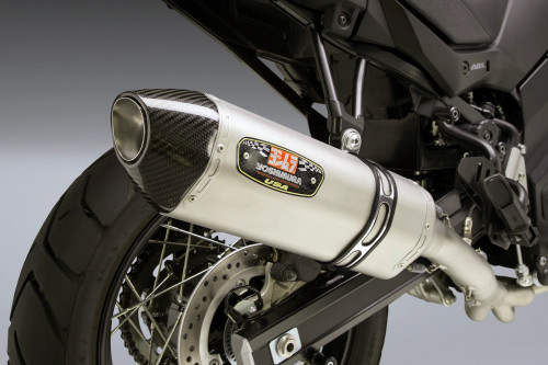 Yoshimura R-77 Stainless/Carbon Race Series 3/4 Slip-On Muffler (11621C0520)