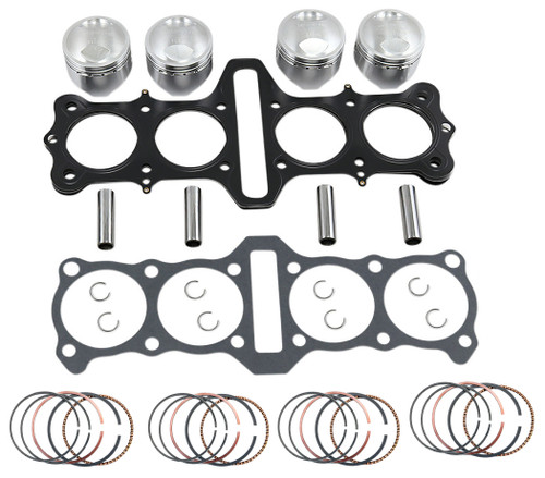 Wiseco Piston Kit +2mm 1075cc (72mm) Kawasaki KZ1000/Z1R/KZ900/Z1 (K10751)