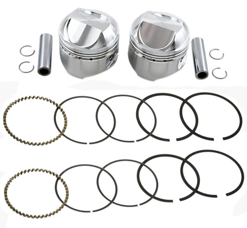 Wiseco 80" Shovelhead Forged +.020" 3.517" Bore Pro Lite Piston Kit (K1625)