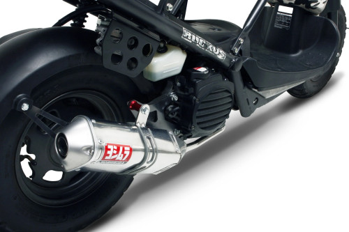 Yoshimura TRC Tri-Oval Stainless Exhaust System '03-24 Honda Ruckus 50 (1290075)