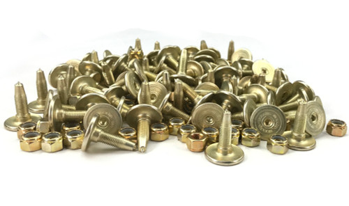 Woodys .875" Gold Digger Traction Master Carbide Studs 96 Pack (GDP6-8755-B)