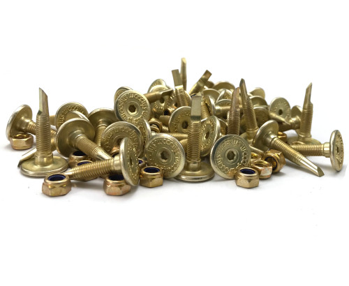 Woodys 1.20" Chisel Tooth 7mm Traction Master Studs 48 Pack (CAP-1200)