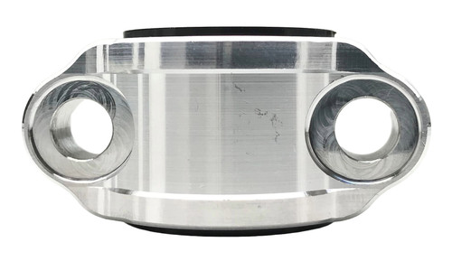 Works Connection Rotating Master Cylinder Clamp Silver (31-500)