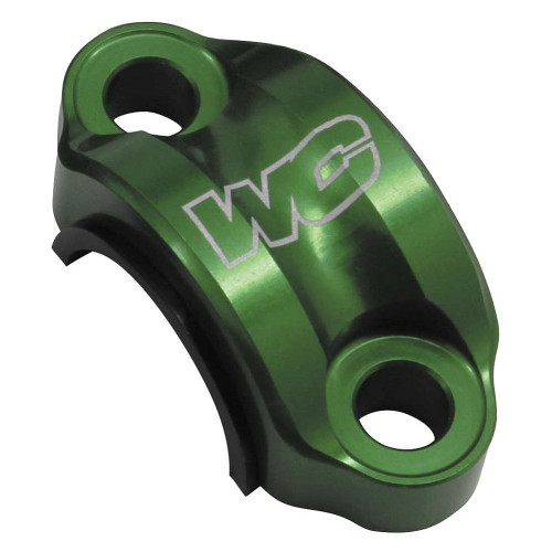 Works Connection Rotating Master Cylinder Clamp Green (31-508)