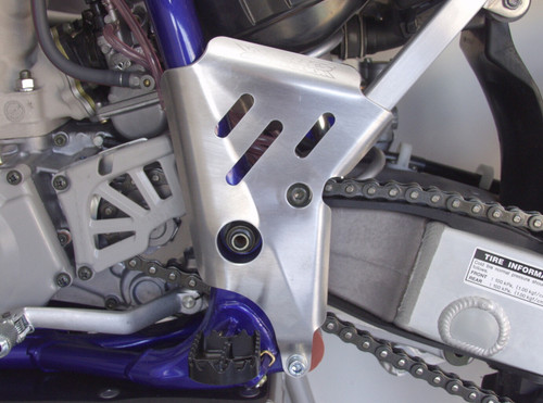 Works Connection Aluminum Frame Guards for '03-04 Yamaha YZ125/YZ250 (15-233)