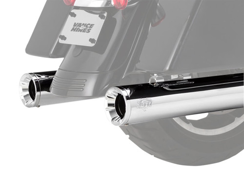 Vance & Hines 4" Eliminator 400 Chrome Slip-On Muffler (16714)