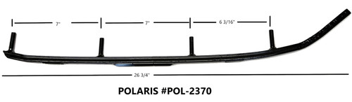 Stud Boy Shaper 9" Carbide Wear Bar Runners (POL-S2370-90)