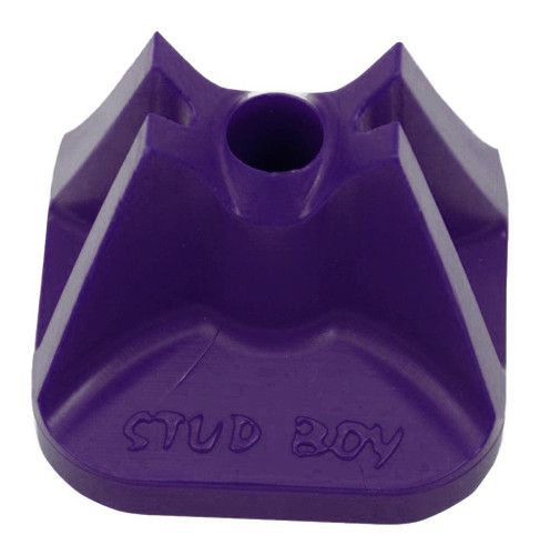 Stud Boy Pro+ SuperLite Single Backer Plates Purple 24pk (2513-P1-PUR)