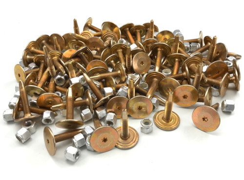 Stud Boy 1.375" Power Point Plus Studs w/Locknuts 96 Pack (2437-P3)