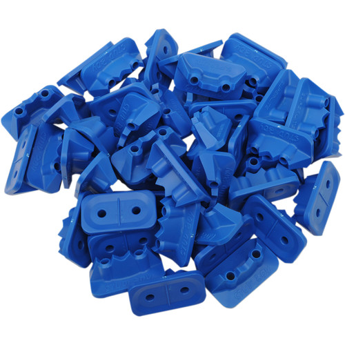 Stud Boy Pro+ SuperLite Double Backer Plates Hi-Viz Blue 48pk (2522-P2-HVB)