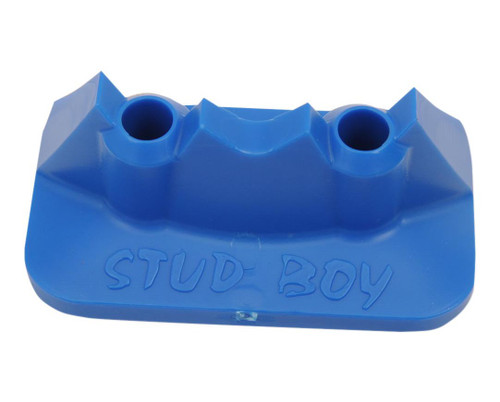 Stud Boy Pro+ SuperLite Double Backer Plates Hi-Viz Blue 48pk (2522-P2-HVB)