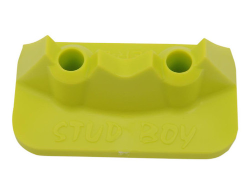Stud Boy Pro+ SuperLite Double Backer Plates Hi-Viz Green 48pk (2522-P2-HVG)