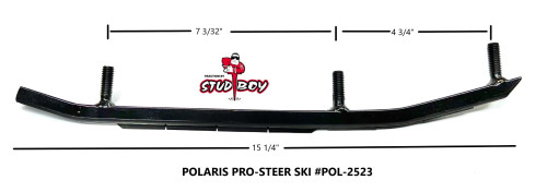 Stud Boy Shaper 6" Carbide Wear Bar Runners (POL-S2523-60)