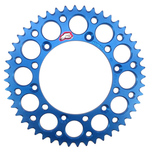 Renthal Ultralight Aluminum Rear Sprocket Blue 48 Tooth (150U-520-48GBBU)