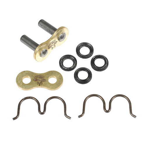 Renthal 520 R33 O-Ring Rivet Master Link Gold (C403)