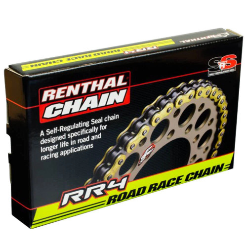 Renthal 520 RR4 SRS Road Race O-Ring Chain Gold 120 Links (C377)