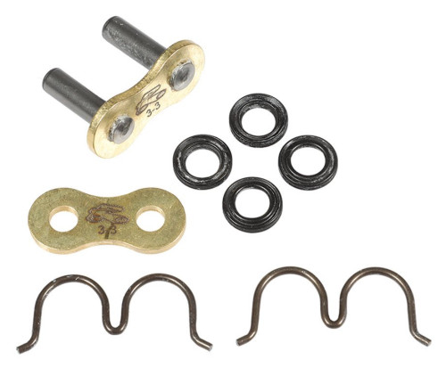 Renthal 520 RR4 SRS Road Race O-Ring Rivet Master Link Gold (C378)