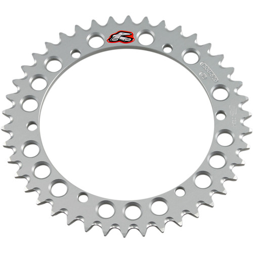 Renthal Ultralight Aluminum Rear Sprocket Silver 42 Tooth (130U-520-42GBSI)