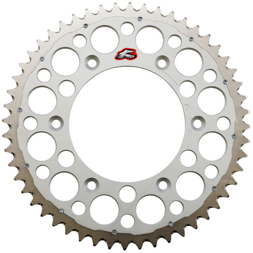 Renthal TwinRing Rear Sprocket Silver 52 Tooth (1540-520-52GPSI)