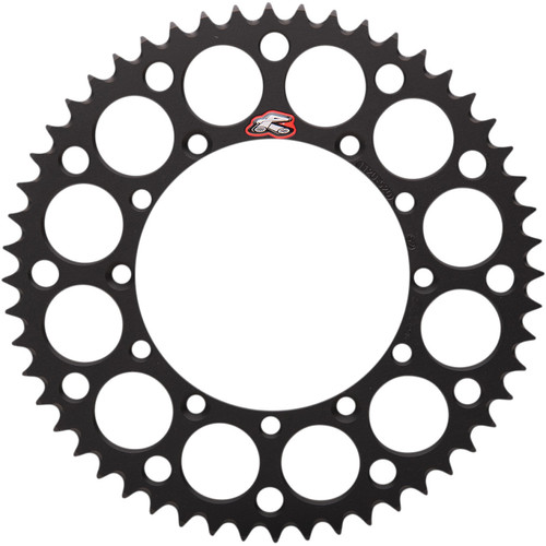 Renthal Ultralight Aluminum Rear Sprocket Black 52 Tooth (112U-520-52GEBK)